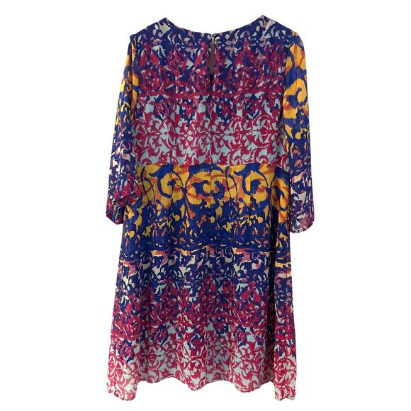 Rabbit Rabbit Rabbit Designs Women's 16 Knee Length Vibrant Colored Dress - Picture 3 of 5